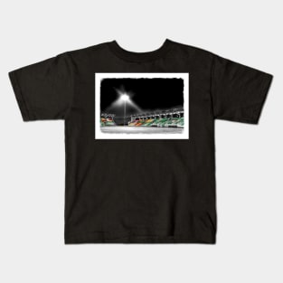 Tallaght Stadium - Shamrock Rovers League of Ireland Football Artwork Kids T-Shirt
